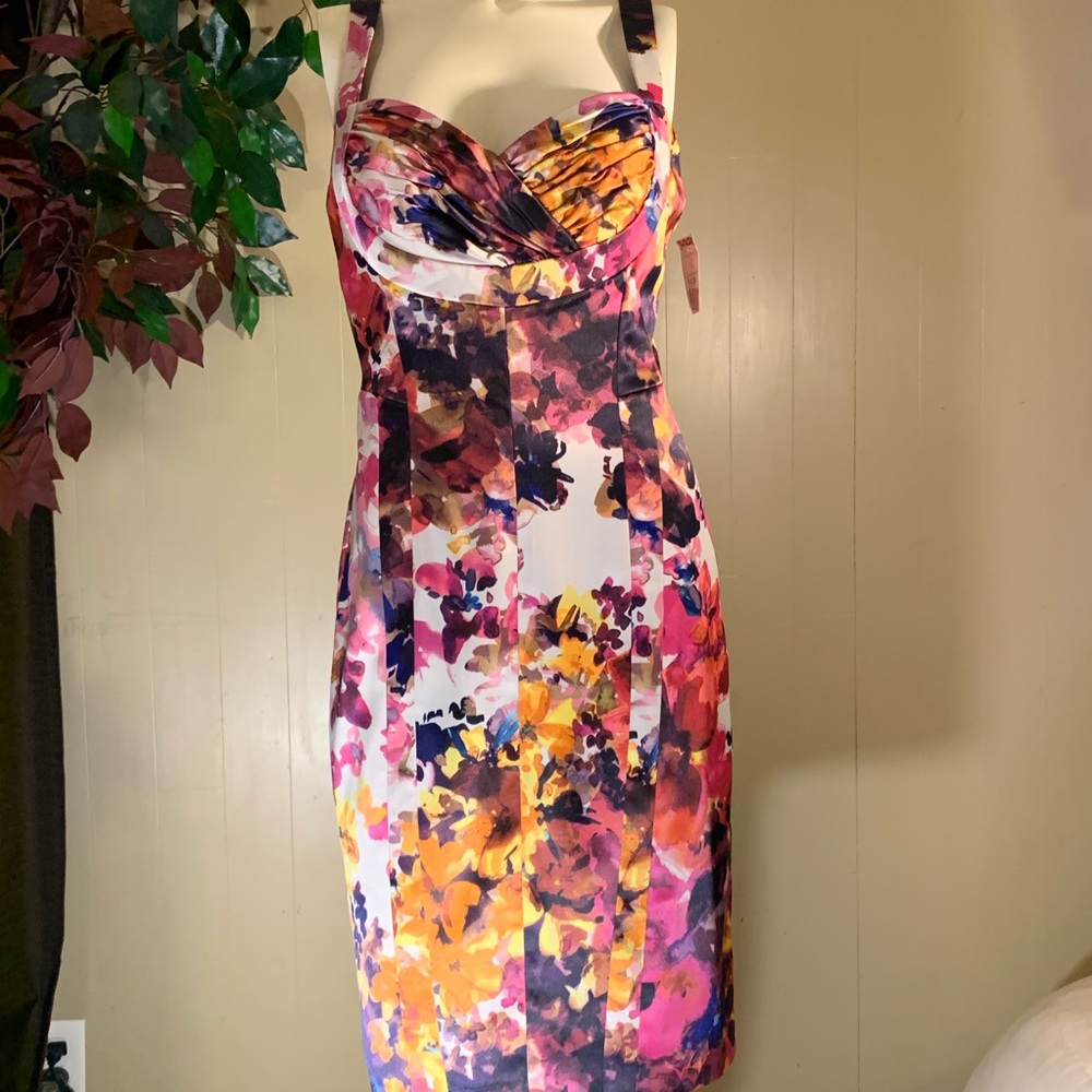 Jessica Simpson multicolored dress.